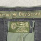 Boy Scouts Of America Convertible Pants Mens 32 Green Cargo Zip Off Hiking