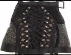 Honey Birdette Courtney Black Collection Suspender Skirt Bnwt Xs Suspenders Only