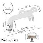 Bidet Fresh Water Dual Spray Kit Non Electric Toilet Seat Attachment Cold Wash