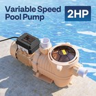 Swimming Pool Pump 2 0hp Variable Speed Self-priming For In above Ground Pools
