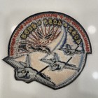 F-22 Raptor Patch Commemorating The First 3 Operational Zero Defect Jets