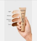Luxe Research Color Changing Foundation  Original Medium 30ml  - Dark Version