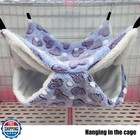3 Pieces Small Pet Cage Hammock Hanging Tunnel For Small Animals Hanging Bed 