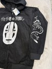 New Nwt Studio Ghibli Spirited Away No Face Haku Black Corduroy Hoodie Jacket Xl