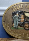 Vtg State Farm Mutual Automobile Insurance Co  Metal Plaque 60th Anniver 1922-82
