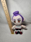 Plush Rumi Character Keychain bag Clip Purple Hair Cute Doll