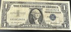1957 Silver Note  1 Dollar Bills- Circulated A81461461945a