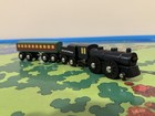 Brio Wooden Railway Christmas Polar Express Engine Coach And Tunnel  2004 