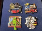 Disney Artist Collection Hollywood Studios 4 Pin Set 1000 Muppet Vision Backlot