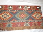 Touch Of Class Canyon Ridge Southwestern Aztec Blue Rust Grommetvalance 16x60