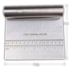 Dough Knife Dough Pastry Scraper Stainless Steel Dough Pastry Cutter With Measur