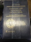 Vintage New York Criminal Law Handbook Including Penal Code Nassau County 2105