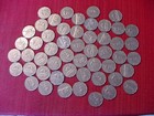 Lot Of 52 Canada Nickels 1953 - 1962 Elizabeth Ii