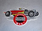 Vintage  wynn s Friction Proofing Oil Deuce Coupe Car   12  Metal Gasoline Sign 
