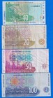 South Africa Set 10 20 50 100 Rand 1999 2005 P-128a 129a 125b 126b Circ  Sa 06