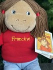 Vintage Pbs Arthur Francine Plush 13    Eden Doll Marc Brown 1998 With Tag