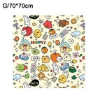 70cm  70cm Cat Grooming Wrap Self-adherent Anti-scratch Swaddle Restraint Bag