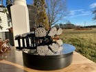 1 New Gorgeous Hair Clip With Shiny Swarovski Crystals Hair Jewelry Accessories
