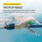 Finis Freestyler Hand Paddles - Freestyle Swim Training Aid - Improve Stroke