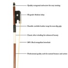 Mi vi Brazilwood Cello Bow  Size 3 4 - Well Balanced Light