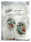 1994 Esther Randall Floral Duet Silk Ribbon Embroidery Kit Wall Hanging