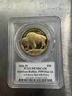 2026 W Gold Buffalo  50 Proof 70 Deep Cam  250 Anniversary Bell Privy
