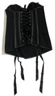 Frederick   s Of Hollywood Sexy Black Motorcycle Corset Vest Size M