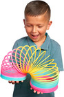 Slinky The Original Walking Spring Toy Plastic Rainbow Giant Slinky Ages 5 