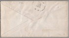 1882 Grand Ledge Michigan Cds Eaton County Purple Fancy Cancel Cover To New York