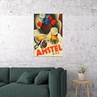 366508 Amstel Bier Vintage Beer Advertising Art Decor Wall Print Poster