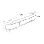 King Pack Trunk Led Tail Light Side Marker Fit For Harley Tour Pak Touring 06-13