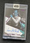 Star Wars Stellar 2021 Lars Mikkelsen Grand Admiral Thrawn Auto Card 3 10 Purple