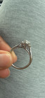 Engagement Ring Size 6 14k White Gold