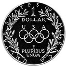 1988 Olympic Proof Commemorative 90  Silver Dollar Us Coin