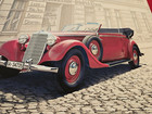 Wwii Ww2 German Antique Mercedes Benz 1937  Poster Print 13 By 19 