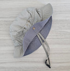 Rei Kids 7-14y Sun Hat Bucket Boonie Snap Brim Chin Strap