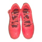 Nike Diamond Girls Size 5 Softball Cleats Fastflex Red Lace Up Shoes Logo