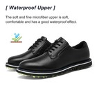 2026 New Upgrade Men s Spikeless Golf Shoes Waterproof Golf Shoes Men s Golf