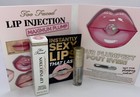 Too Faced Lip Injection Extreme Deluxe Sample 0 05oz   Maximum Plump Sample Card