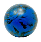 One Vintage Swirl Candlepin Bowling Ball Blue   Black