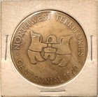 1970 Northwest Territories Yellowknife Centennial Buck One Dollar Trade Token