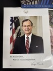 George Hw And Barbara Bush Signed 8x10 Photographs And Millie   s Book