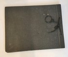Vintage Photograph Photo Album Scrapbook Black Paper Cardboard 1930s