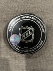 Leon Draisaitl 1 000th Nhl Point Game Warmup Used Puck 12 16 25 Oilers Pens