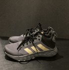    adidas Own The Game Sneakers Shoes Youth Boys Big Kids Black Graphite Gold Us 5