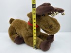Dan Dee Large Animated Singing Christmas Moose Plush Jingle Bells Reindeer Works