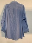 Van Heusen Blue Micro-check Dress Shirt - Men s Long Sleeve Big And Tall Size 18
