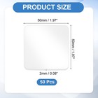 50pcs Heavy Duty Double Sided Tape  1 97  X 0 79  Sticky Adhesive Nano Tape