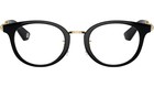 New Burberry Be2413d 3001 Black Gold Authentic Eyeglasses Frame