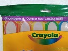 Crayola Color Wonder Fingerpaints Mess Free 6 Paints 24 Page Book Vtg 2003